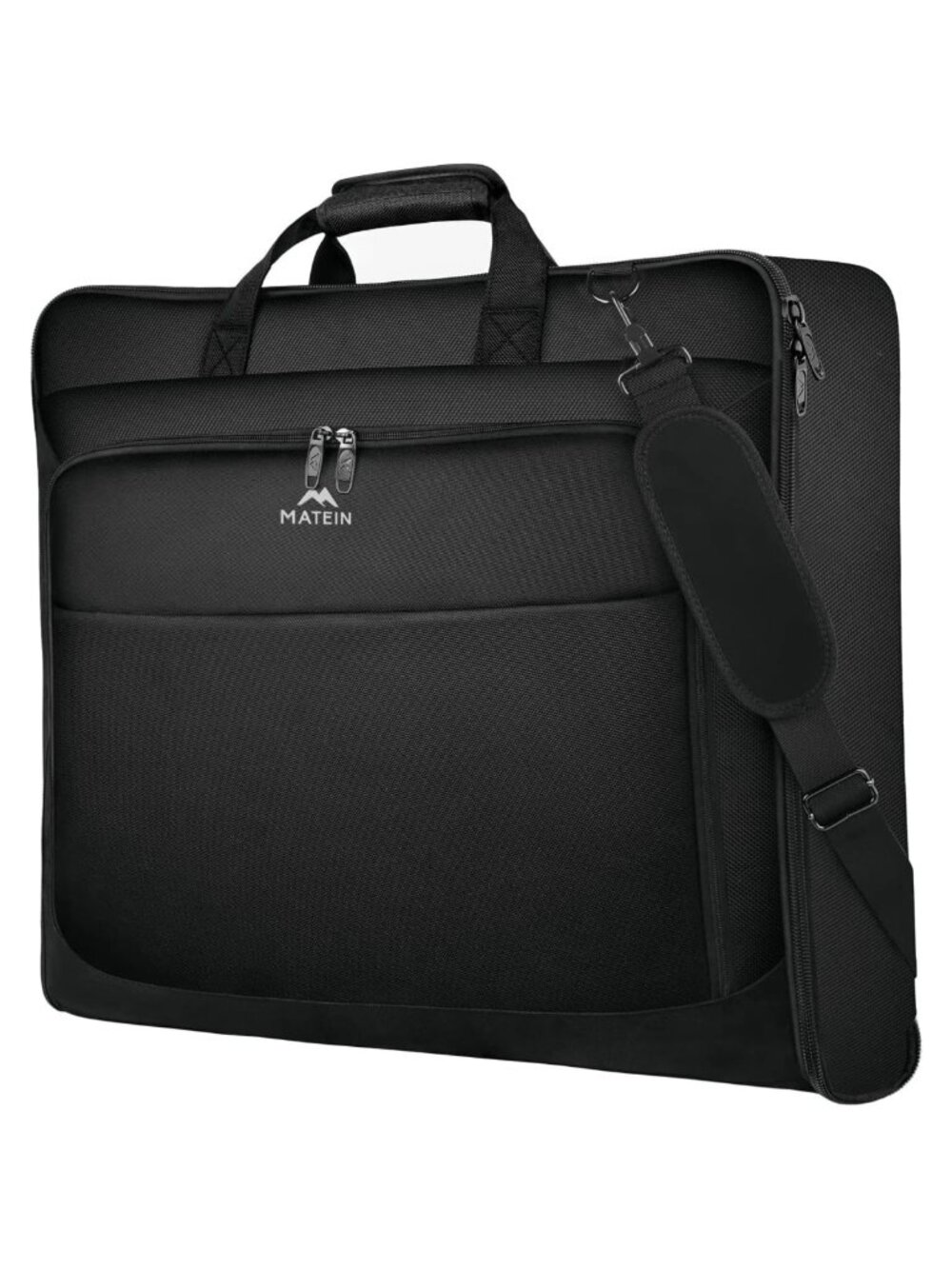MATEIN Large Foldable Carry On Garment Bag Travel Suit Luggage Organizer